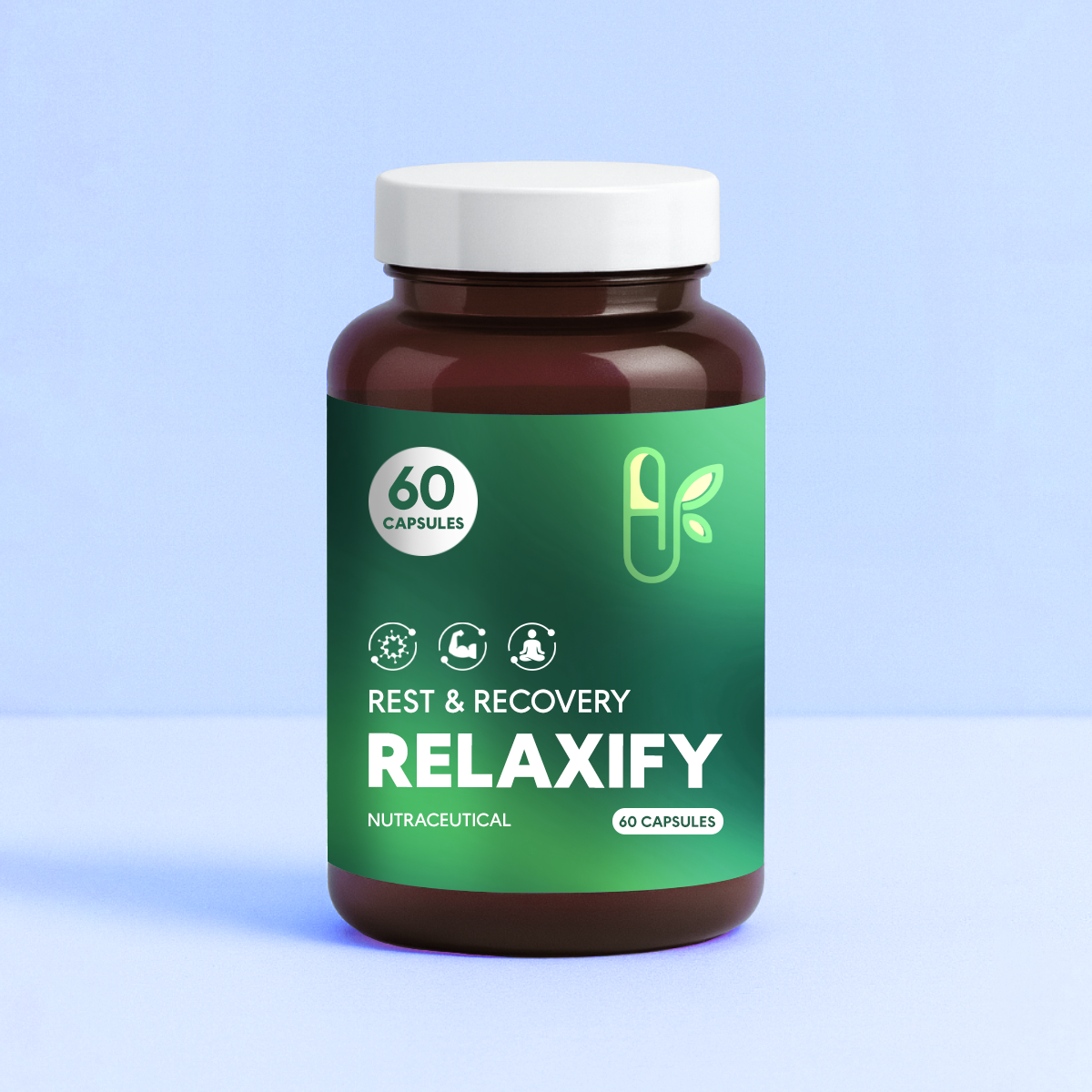 Relaxify by Syliox | Rest & Recovery - GABA + Mg Glycinate