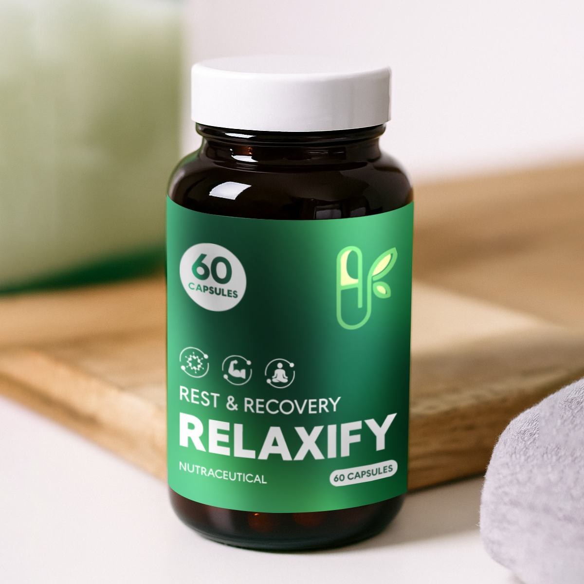 Relaxify by Syliox | Rest & Recovery - GABA + Mg Glycinate