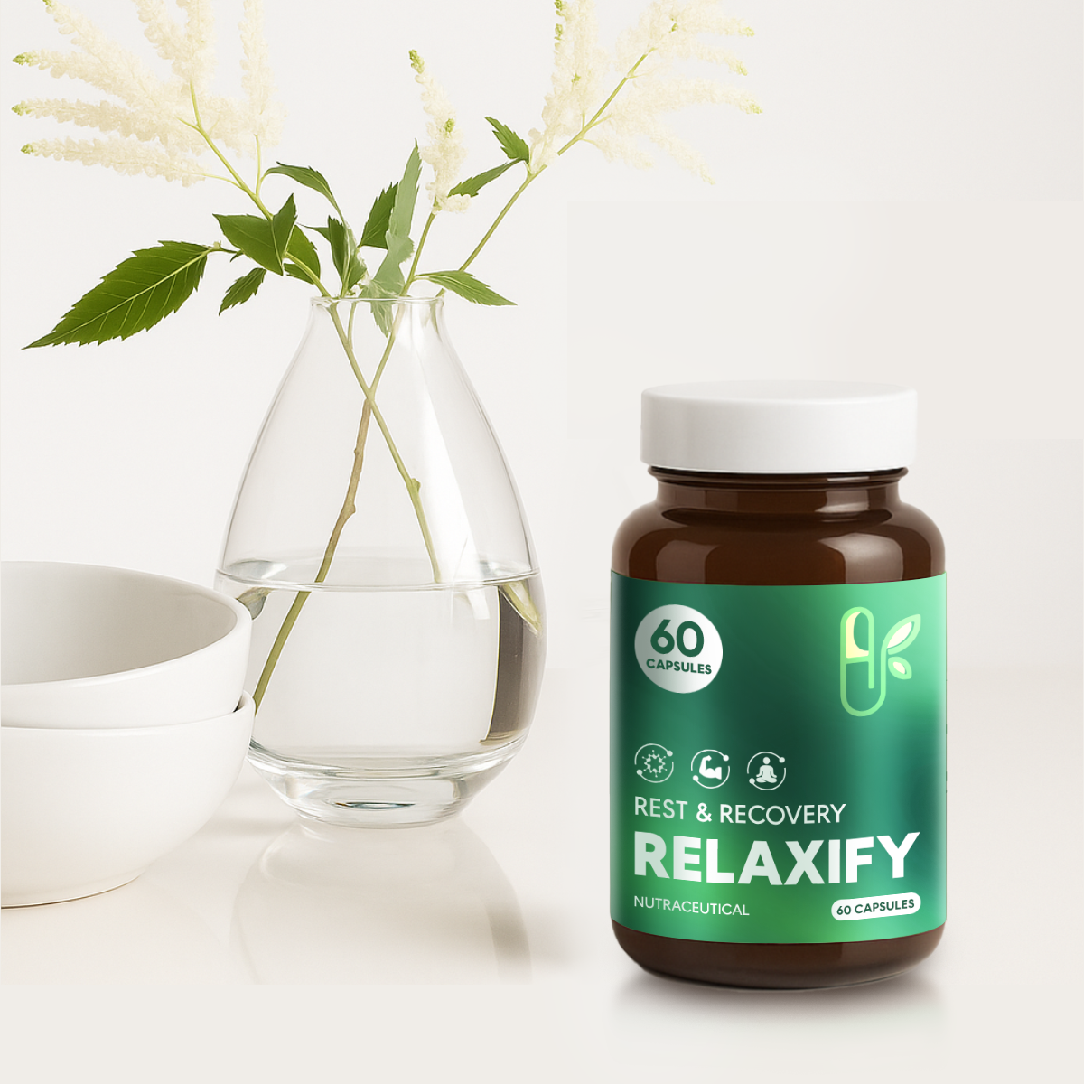 Relaxify by Syliox | Rest & Recovery - GABA + Mg Glycinate